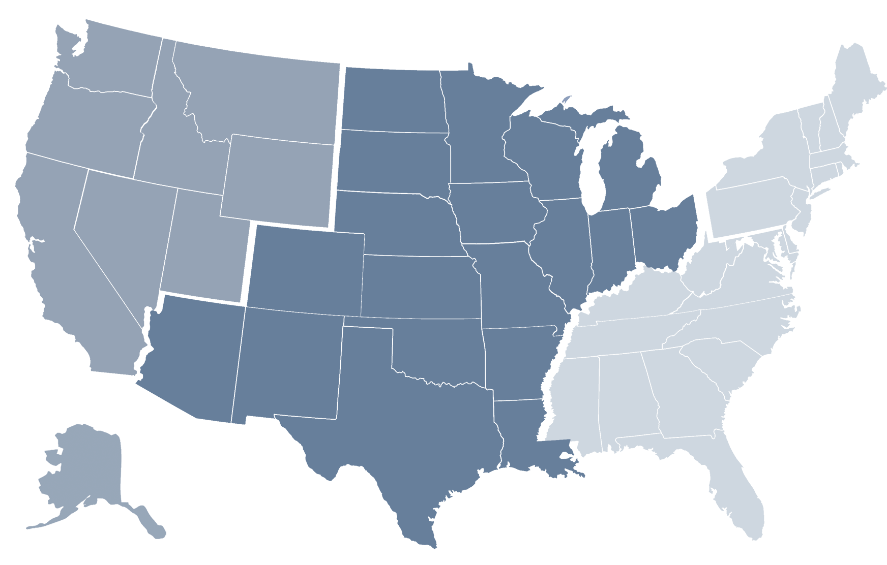 Commercial Aviation map